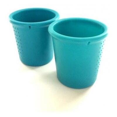GoSili, Silikids, Kubki silikonowe, Teal, 2 szt. GoSili, Silikids, Kubki silikonowe, Teal, 2 szt.
