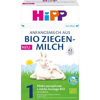 Hipp Ekologiczne mleko kozie dla niemowląt - 400g Hipp Ekologiczne mleko kozie dla niemowląt - 400g