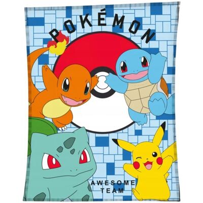 Carbotex Koc Pokemon 130x160 Z Pikachu Charmander Squirtle Bulbasaur Carbotex Koc Pokemon 130x160 Z Pikachu Charmander Squirtle Bulbasaur