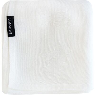 Kocyk Dla Niemowląt Lekki Bambusowy 130x170 Cm Kokos Lullalove Kocyk Dla Niemowląt Lekki Bambusowy 130x170 Cm Kokos Lullalove
