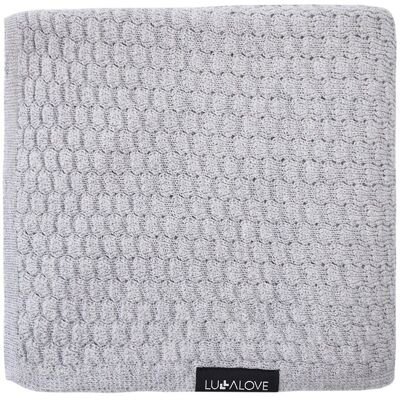 Kocyk/otulacz Merino Premium - Szary Lullalove Kocyk/otulacz Merino Premium - Szary Lullalove