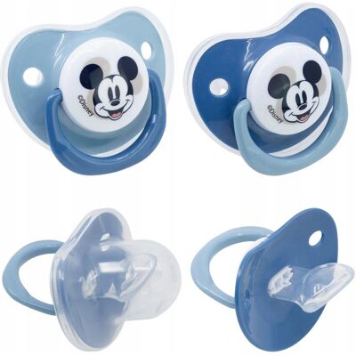 Stor KOMPLET 2 SMOCZKÓW ANATOMICZNYCH MYSZKA MICKEY silikon 0m + SMOCZEK Stor KOMPLET 2 SMOCZKÓW ANATOMICZNYCH MYSZKA MICKEY silikon 0m + SMOCZEK
