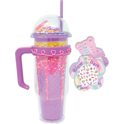KUBEK 700 ML + SŁOMKA + NAKLEJKI - PĄCZKI HOT FOCUS 424SW KUBEK 700 ML + SŁOMKA + NAKLEJKI - PĄCZKI HOT FOCUS 424SW