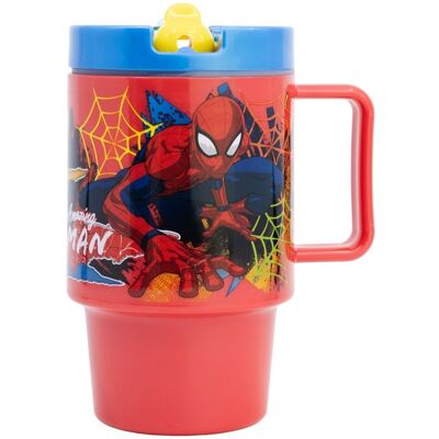 STOR, S.L. Kubek bidon z ustnikiem do picia Spiderman 530 ml STOR, S.L. Kubek bidon z ustnikiem do picia Spiderman 530 ml