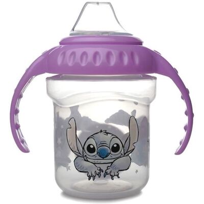 Kubek z uchwytami - THERMOBABY - 250 ml - Dzióbek silikonowy - Lilo i Stitch Kubek z uchwytami - THERMOBABY - 250 ml - Dzióbek silikonowy - Lilo i Stitch