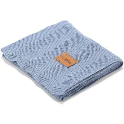 La Millou Kocyk Bambusowy Light Denim La Millou Kocyk Bambusowy Light Denim