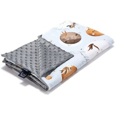 La Millou Lekki Kocyk Minky- L - By Whatannawears – Fly Me To The Moon Sky - Grey La Millou Lekki Kocyk Minky- L - By Whatannawears – Fly Me To The Moon Sky - Grey