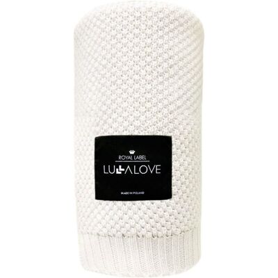 Lullalove, Bambusowy Kocyk, Coconut 80x100 Cm Lullalove, Bambusowy Kocyk, Coconut 80x100 Cm