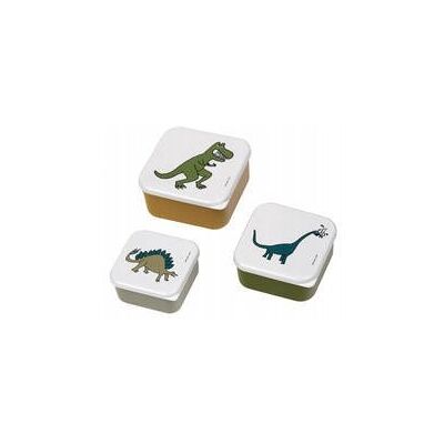 Petit Jour Paris Lunch Box 3 Szt/kpl, Dinozaury Maison Petit Jour Petit Jour Paris Lunch Box 3 Szt/kpl, Dinozaury Maison Petit Jour