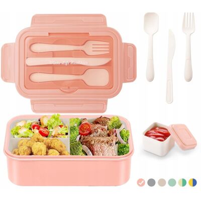 Inny producent LUZOON Lunchbox Bento Box 1400ml Dla Dorosłych i Dzieci BPA Free Inny producent LUZOON Lunchbox Bento Box 1400ml Dla Dorosłych i Dzieci BPA Free