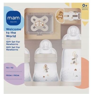 Inny producent MAM Zestaw upominkowy dla noworodków Welcome to the World 0m+ Inny producent MAM Zestaw upominkowy dla noworodków Welcome to the World 0m+