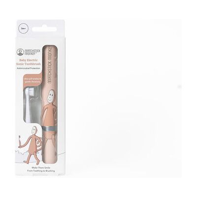 Matchstick Monkey Szczoteczka Elektryczna Małpka - Pastelowy Róż Matchstick Monkey Szczoteczka Elektryczna Małpka - Pastelowy Róż