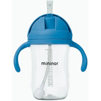 MININOR BIDON ZE SŁOMKĄ 330 ML BLUE WHALE MININOR BIDON ZE SŁOMKĄ 330 ML BLUE WHALE