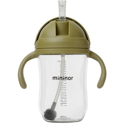 MININOR BUTELKA ZA SŁOMKĄ 330 ML MOSS GREEN SUPERCENA MININOR BUTELKA ZA SŁOMKĄ 330 ML MOSS GREEN SUPERCENA