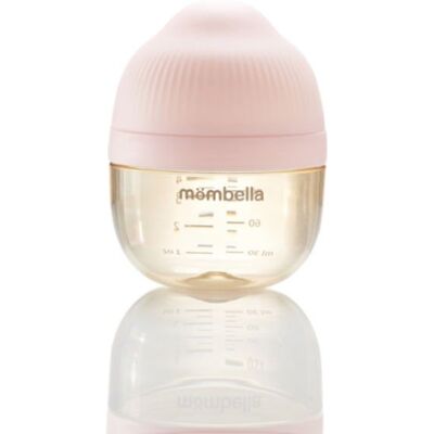 Mombella Butelka 120Ml Rose Ppsu Antykolkowa Dla Noworodka Mombella Butelka 120Ml Rose Ppsu Antykolkowa Dla Noworodka