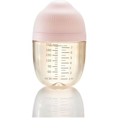 Mombella - Breast Shape - Różowy - 210ml - Baby Bottle Mombella - Breast Shape - Różowy - 210ml - Baby Bottle