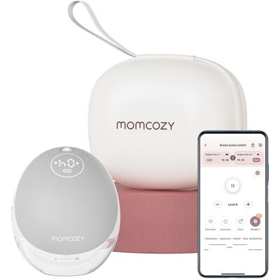 Momcozy M9 Laktator Pojedynczy Szary 150ml Bezprzewodowy Cichy Momcozy M9 Laktator Pojedynczy Szary 150ml Bezprzewodowy Cichy