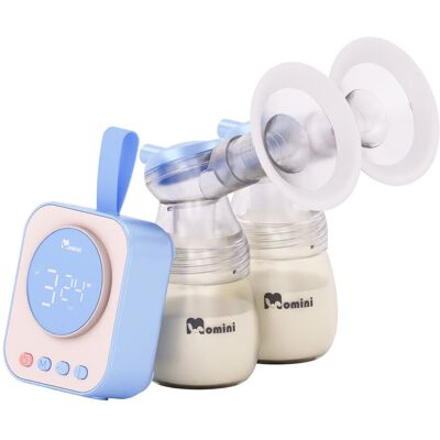 Momini TwinPump Podwójny 4-fazowy laktator elektroniczny Momini TwinPump Podwójny 4-fazowy laktator elektroniczny