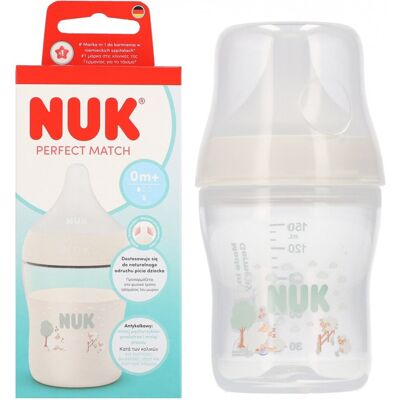 NUK Butelka 150 ml Perfect Match silikon Owca 10215409 NUK Butelka 150 ml Perfect Match silikon Owca 10215409