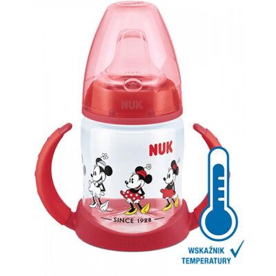 Nuk Butelka Z Uchw. I Wsk.temp. Minnie 150ml 6-18m Nuk Butelka Z Uchw. I Wsk.temp. Minnie 150ml 6-18m
