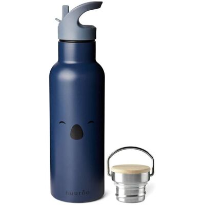 Nuuroo - Butelka Ze Stali Nierdzewnej Typu 18/8 Koala Black Poj. 500 Ml Nuuroo - Butelka Ze Stali Nierdzewnej Typu 18/8 Koala Black Poj. 500 Ml