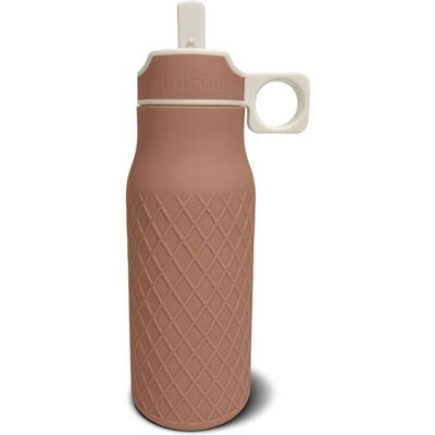 Nuuroo silikonowy bidon ze słomką dla niemowlaka ISA Chocolate Malt 400 ml Nuuroo silikonowy bidon ze słomką dla niemowlaka ISA Chocolate Malt 400 ml