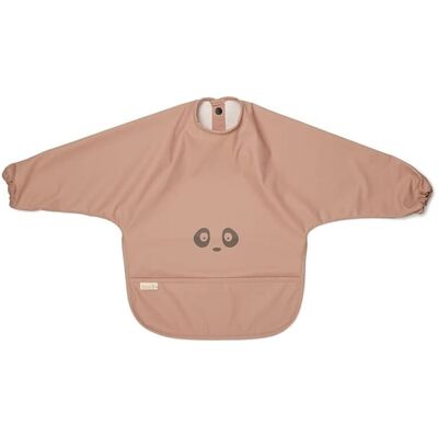 Nuuroo - Luna Bib Coated Sand Panda - Piasek - Panda - Bib Nuuroo - Luna Bib Coated Sand Panda - Piasek - Panda - Bib