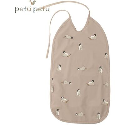 Petú Petú Petu Petu śliniak z kieszonką wodoodporny długi Penguin Petú Petú Petu Petu śliniak z kieszonką wodoodporny długi Penguin