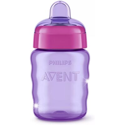 Philips Avent Kubek z miękkim ustnikiem 260ml 9m+ fioletowy SCF553/03 Philips Avent Kubek z miękkim ustnikiem 260ml 9m+ fioletowy SCF553/03