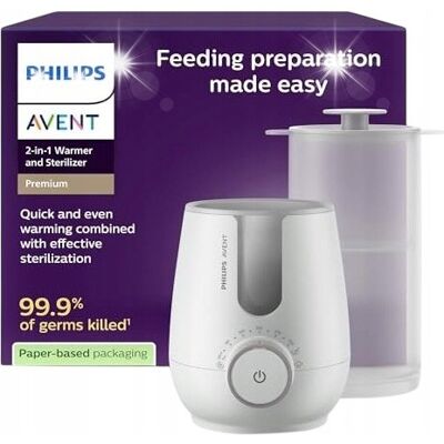 Philips Avent Podgrzewacz i sterylizator do butelek 2w1 premium SCF359/00 Philips Avent Podgrzewacz i sterylizator do butelek 2w1 premium SCF359/00