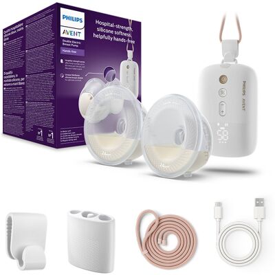 Philips Avent Podwójny Laktator Samonośny HandsFree SCF532/11 Philips Avent Podwójny Laktator Samonośny HandsFree SCF532/11