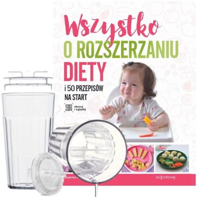 REFLO Smart Cup kubek treningowy bezbarwny + książka Alaantkowe REFLO Smart Cup kubek treningowy bezbarwny + książka Alaantkowe
