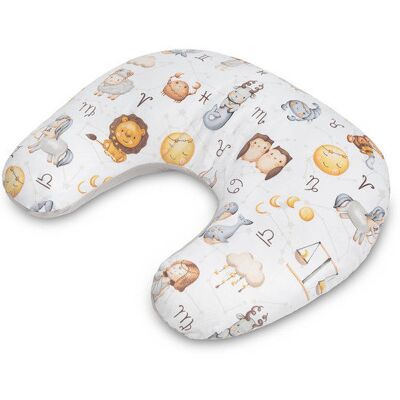 Sensillo Rogal Do Karmienia Muślin Zodiak Szary Sensillo Rogal Do Karmienia Muślin Zodiak Szary