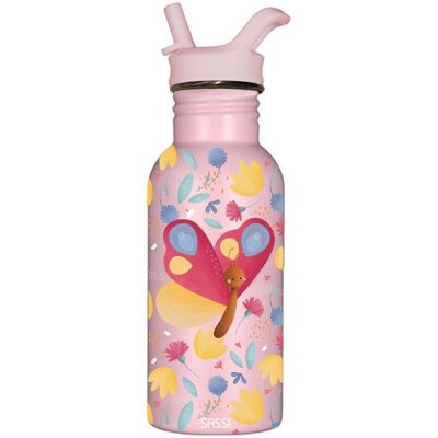 Inny producent SASSI EDITORE Butelka na wodę bidon 500 ml Motyl SASSI Inny producent SASSI EDITORE Butelka na wodę bidon 500 ml Motyl SASSI