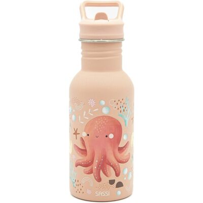 Inny producent SASSI EDITORE Butelka na wodę bidon 500 ml Ośmiornica SASSI Inny producent SASSI EDITORE Butelka na wodę bidon 500 ml Ośmiornica SASSI