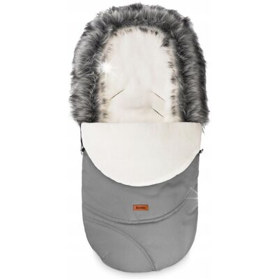 Sensillo Śrek Do Wózka Duży Uniwersalny Eskimo Grey Polar 100x46cm Sensillo Śrek Do Wózka Duży Uniwersalny Eskimo Grey Polar 100x46cm
