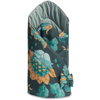 Sensillo, Velvet Dwustronny Rożek, Mata, Kołderka, 75x75cm, Paradise, Szmaragdowy Sensillo, Velvet Dwustronny Rożek, Mata, Kołderka, 75x75cm, Paradise, Szmaragdowy