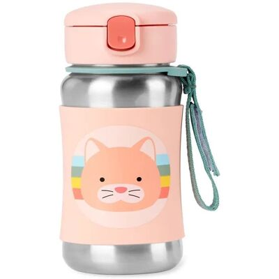Skip Hop Bidon dla Dziecka Termiczny Kot 350ml ZOO Skip Hop Bidon dla Dziecka Termiczny Kot 350ml ZOO