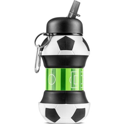 Gadget Master Składana butelka PIŁKA NOŻNA, BPA FREE, bidon dla dziecka, kibica Gadget Master Składana butelka PIŁKA NOŻNA, BPA FREE, bidon dla dziecka, kibica