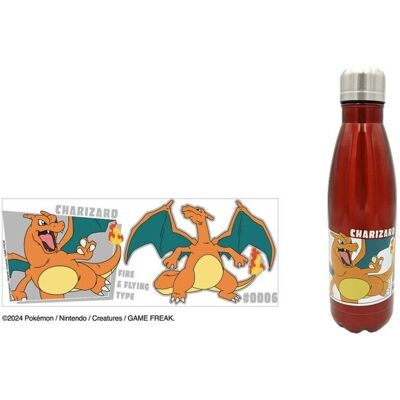Stor, POKEMON - Charizard - Butelka ze stali nierdzewnej 26 uncji Stor, POKEMON - Charizard - Butelka ze stali nierdzewnej 26 uncji
