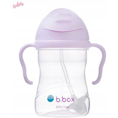 Szczelny Kubek niekapek ze słomką B.Box 240 ml Boysenberry Szczelny Kubek niekapek ze słomką B.Box 240 ml Boysenberry