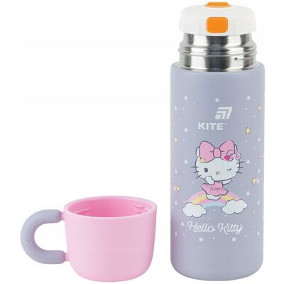 Termos Z Kubkiem Dla Dzieci Metalowy Sitko 480 Ml Hello Kitty Kite Termos Z Kubkiem Dla Dzieci Metalowy Sitko 480 Ml Hello Kitty Kite