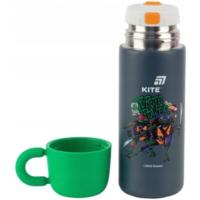 Termos Z Kubkiem Dla Dzieci Metalowy Sitko 480 Ml Ninja Turtles Kite Termos Z Kubkiem Dla Dzieci Metalowy Sitko 480 Ml Ninja Turtles Kite