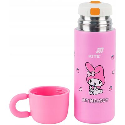 Termos Z Kubkiem Dla Dzieci Metalowy Sitko Różowy 480 Ml My Melody Kite Termos Z Kubkiem Dla Dzieci Metalowy Sitko Różowy 480 Ml My Melody Kite
