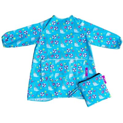 Tidy Tot - Coverall Bib SeaSide - Pistacjowy zielony - bib Tidy Tot - Coverall Bib SeaSide - Pistacjowy zielony - bib