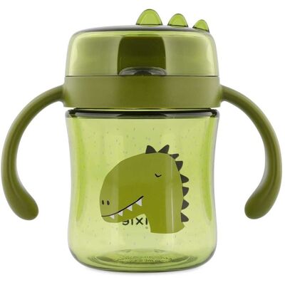 TRIXIE Kubek treningowy-niekapek 360° z uchwytami – Dinozaur Baby TRIXIE Kubek treningowy-niekapek 360° z uchwytami – Dinozaur Baby