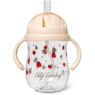 Inny producent VANILLA COPENHAGEN Kubek do picia ze słomką Tritan 300 ml Ladybug 6 m Inny producent VANILLA COPENHAGEN Kubek do picia ze słomką Tritan 300 ml Ladybug 6 m