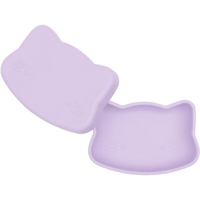 Zamykany silikonowy pojemnik Kotek We Might Be Tiny - Lilac Zamykany silikonowy pojemnik Kotek We Might Be Tiny - Lilac