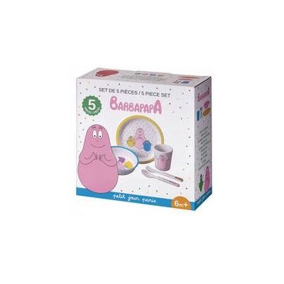 Zestaw Naczyń I Sztućców Dla Dziecka, 5 El., Barbapapa Petit Jour Paris Zestaw Naczyń I Sztućców Dla Dziecka, 5 El., Barbapapa Petit Jour Paris