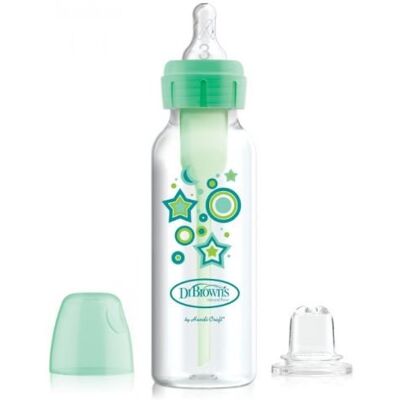 Dr Brown's - Options+ Transition Bottle - Zielony - 250ml - Bottle Dr Brown's - Options+ Transition Bottle - Zielony - 250ml - Bottle